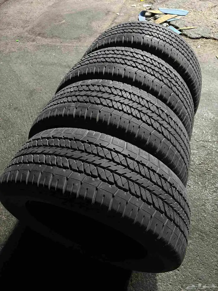 نعرض لكم كفرات بلاتينيوم برجستون وكاله علا الشرط 275 60 20 3