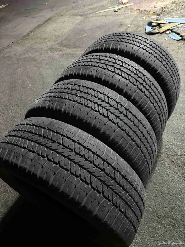 نعرض لكم كفرات بلاتينيوم برجستون وكاله علا الشرط 275 60 20 7