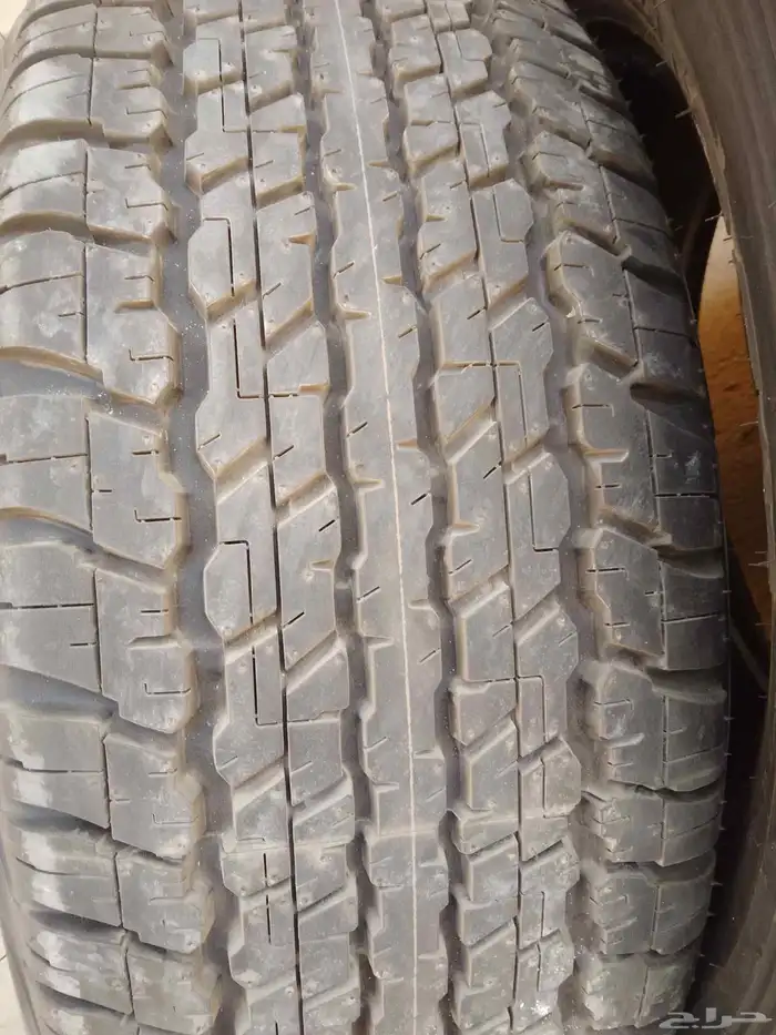 كفرات دنلوب وكالة الجيب مقاس 285 غلا65جنط 17 7