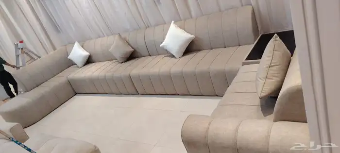 مفروشات الرياض  تفصيل جميع انواع الكنب والجلسات الارضي والست 2