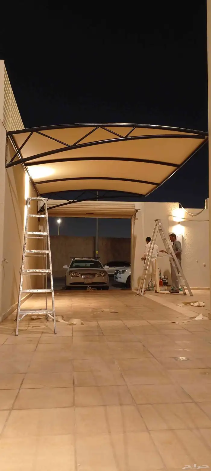 حداد مظلات وسواتر وبرجولات وغرف سندوتش بنل 1