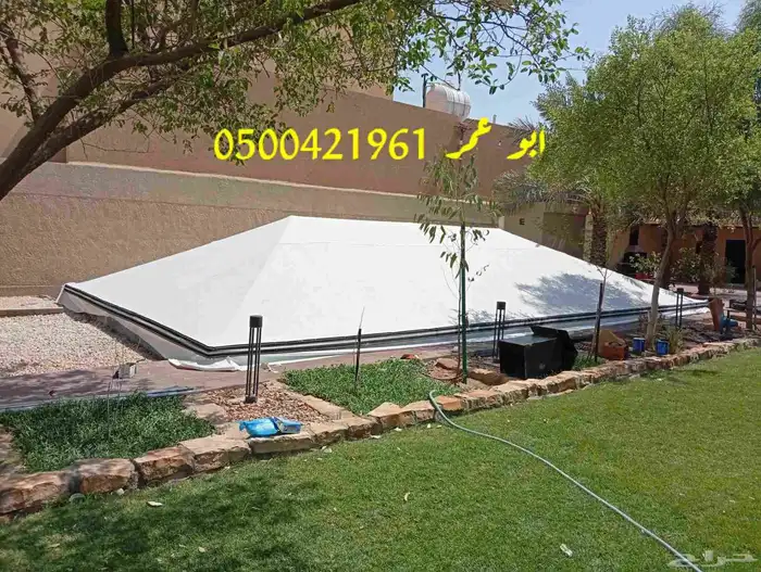 بيت شعر هيكل المطور سهل لفك وتركيب 3