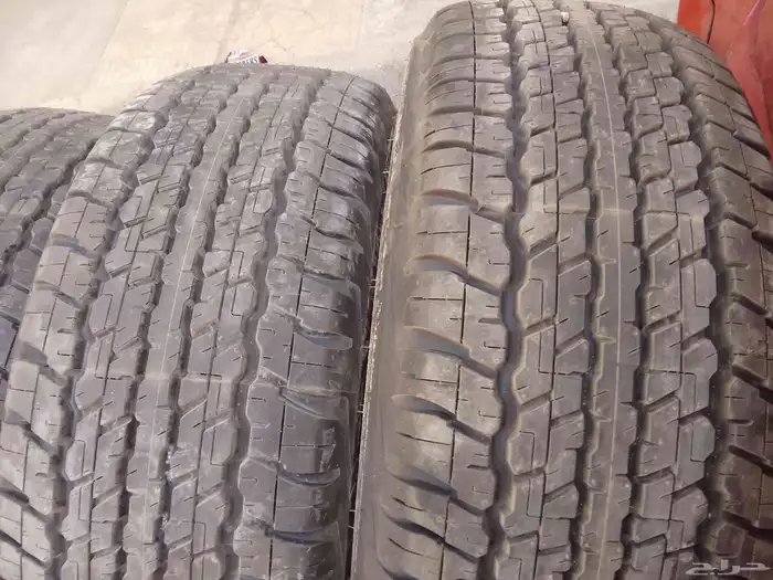 كفرات دنلوب وكالة الجيب مقاس 285 غلا65جنط 17 5