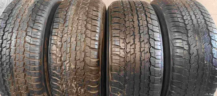 كفرات دنلوب بخطوطها مقاس 285 9018تاريخ قديم معارض 3