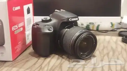 كاميرا كانون Canon EOS 4000D مع عدسة EF-S 18-55mm استخدام 0