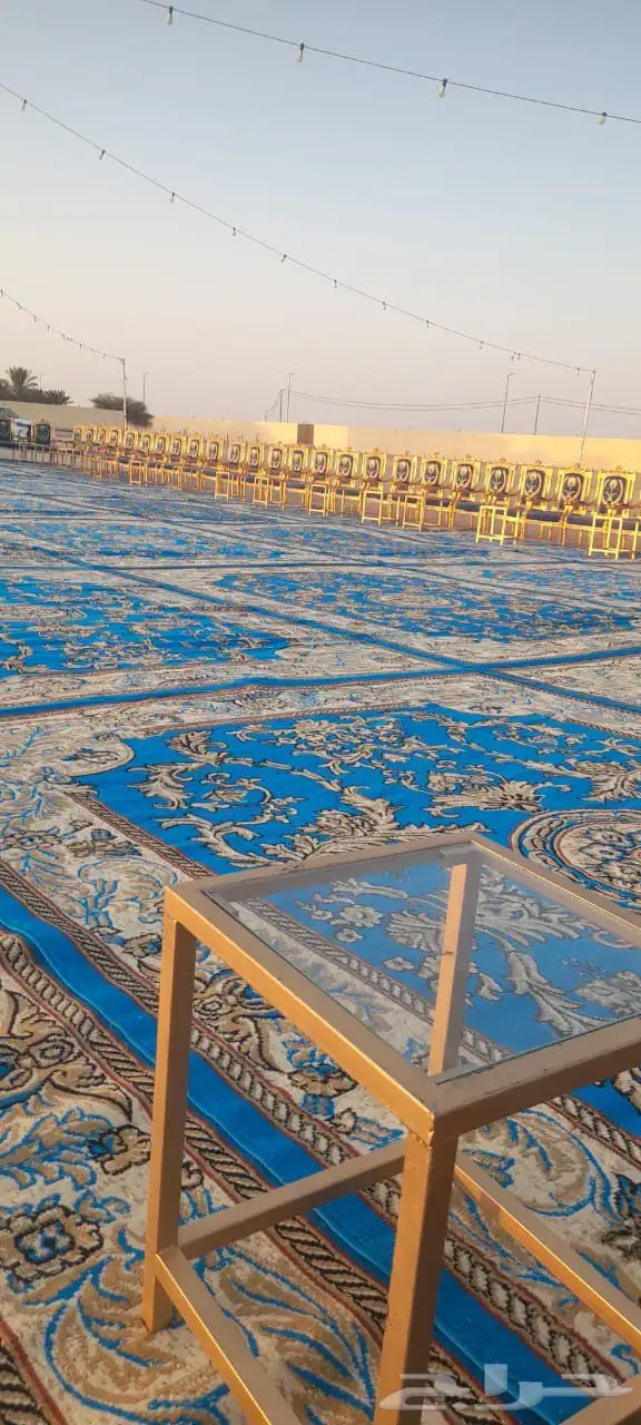 تاجير مخيمات وكراسي جميع انوع الكرسي 5