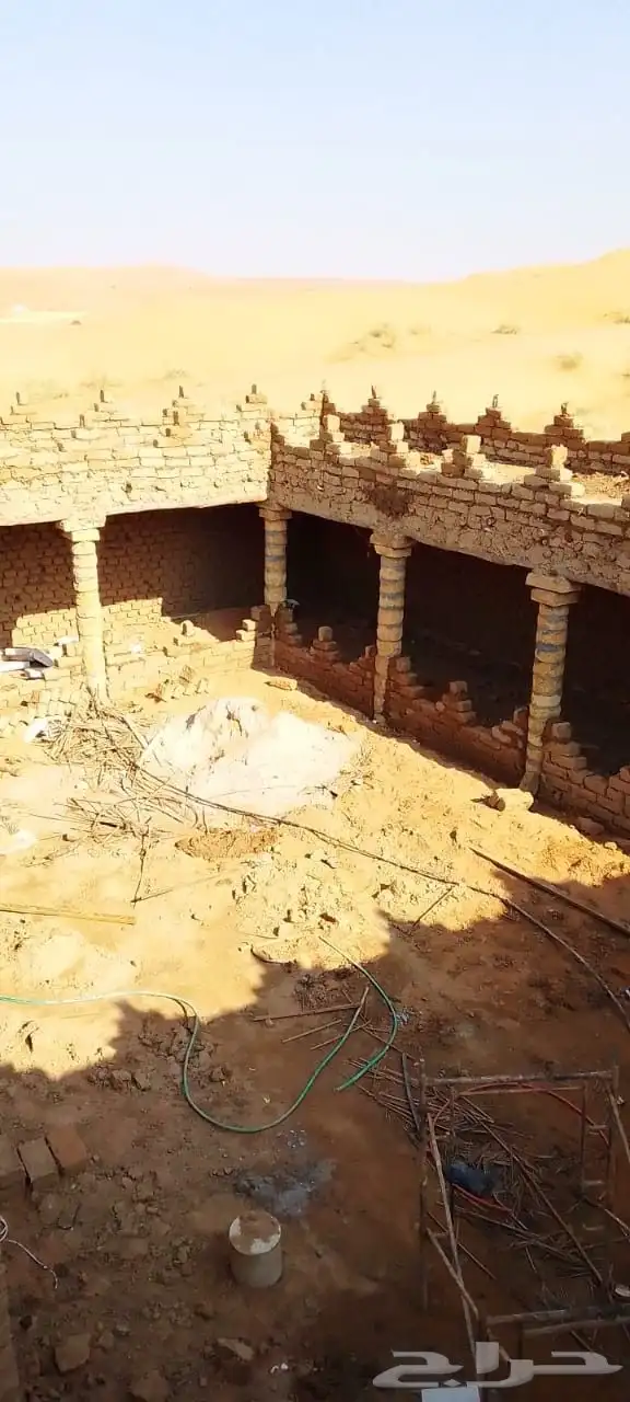 تنفيذ مباني تراثيه بيوت طين خشب اثل جريد نخل 4