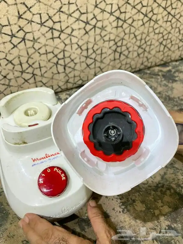 خلاط مولينكس ثلاث قطعه نظيف جدا للبيع 3