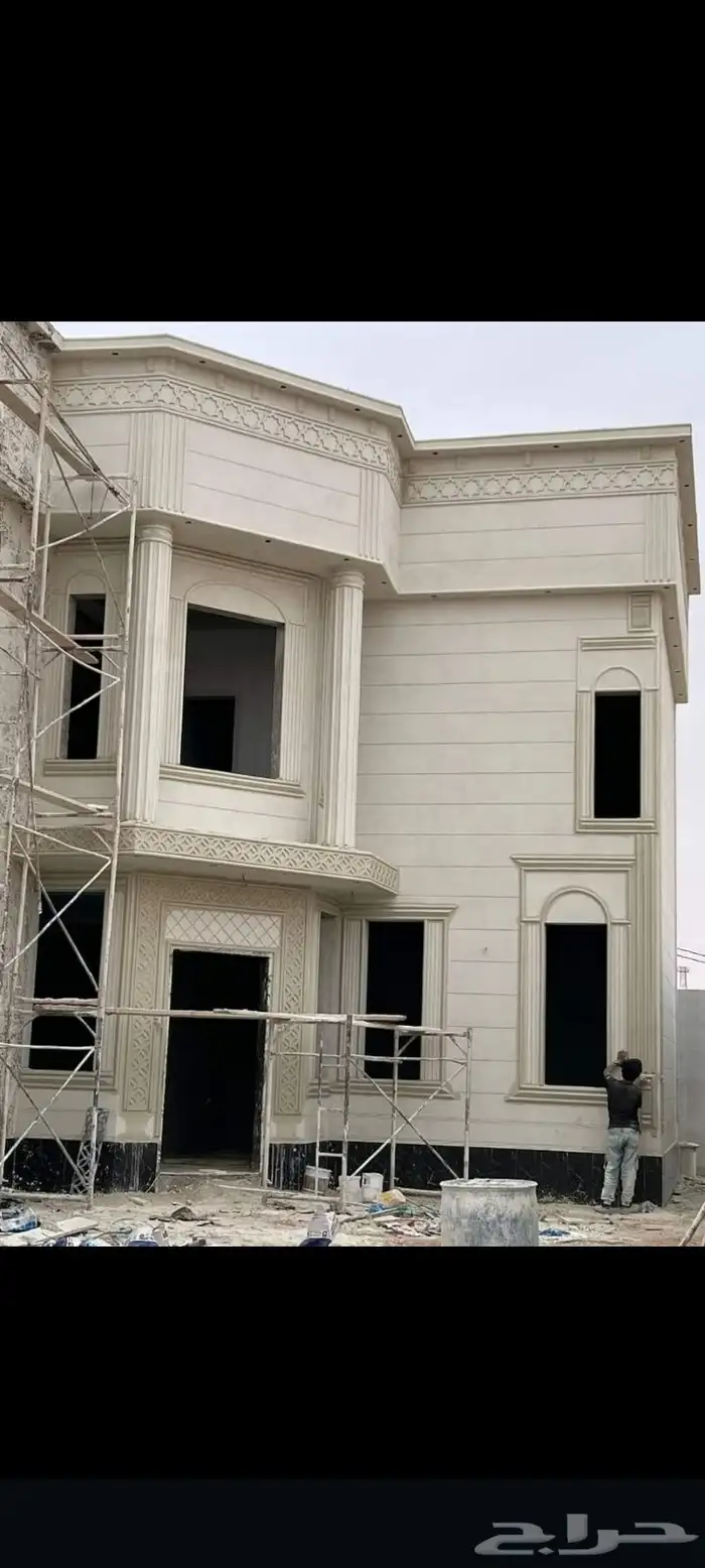 لياسه ملونه وديكورات خارجية بديل الحجر الطبيعي 5