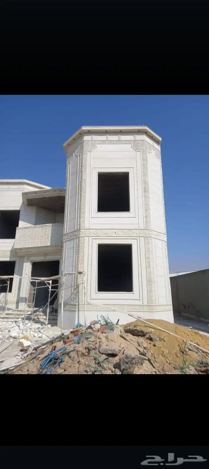 لياسه ملونه بديل الحجر الطبيعي بطحاء الرياض اسمنت ابيض 8