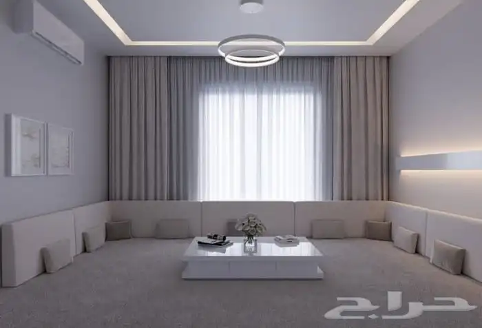 تنجيد كنب تفصيل مجالس وجلسات ارضية ومغربية ومساند وستائر 17