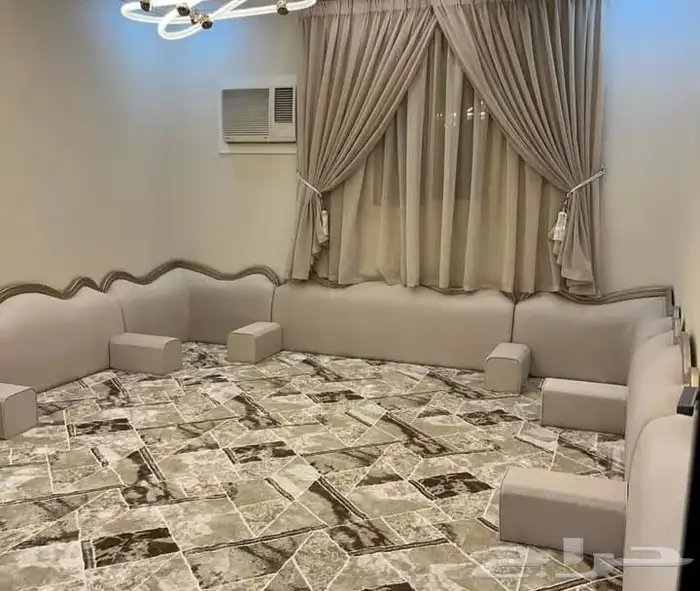 تنجيد كنب تفصيل مجالس وجلسات ارضية ومغربية ومساند وستائر 39