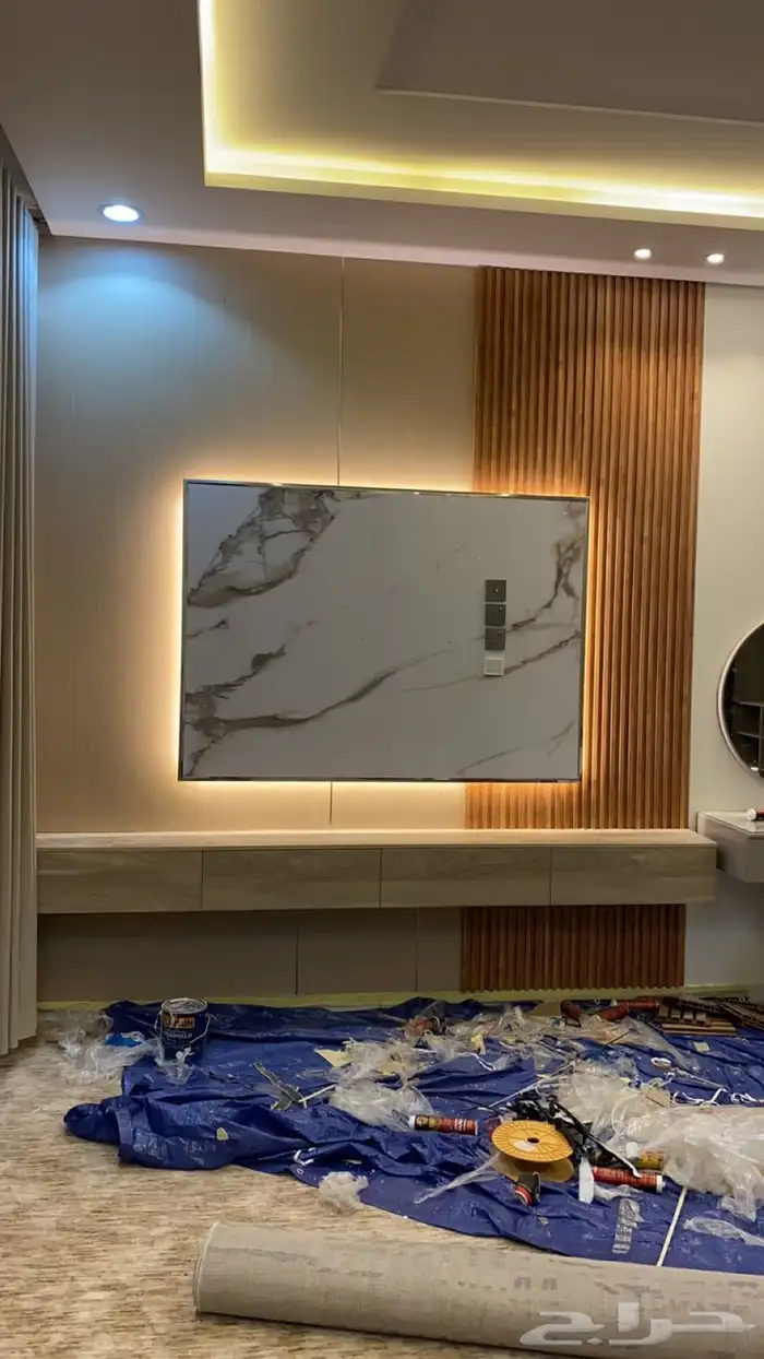 ديكورات مكه جده بديل الشيبورد بديل الرخام بديل الحجر ديكورات 0