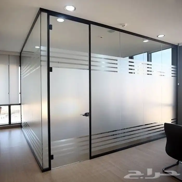 زجاج سكريت بجميع انواعه واحجامه زجاج واجهات مكاتب درابزينات 6