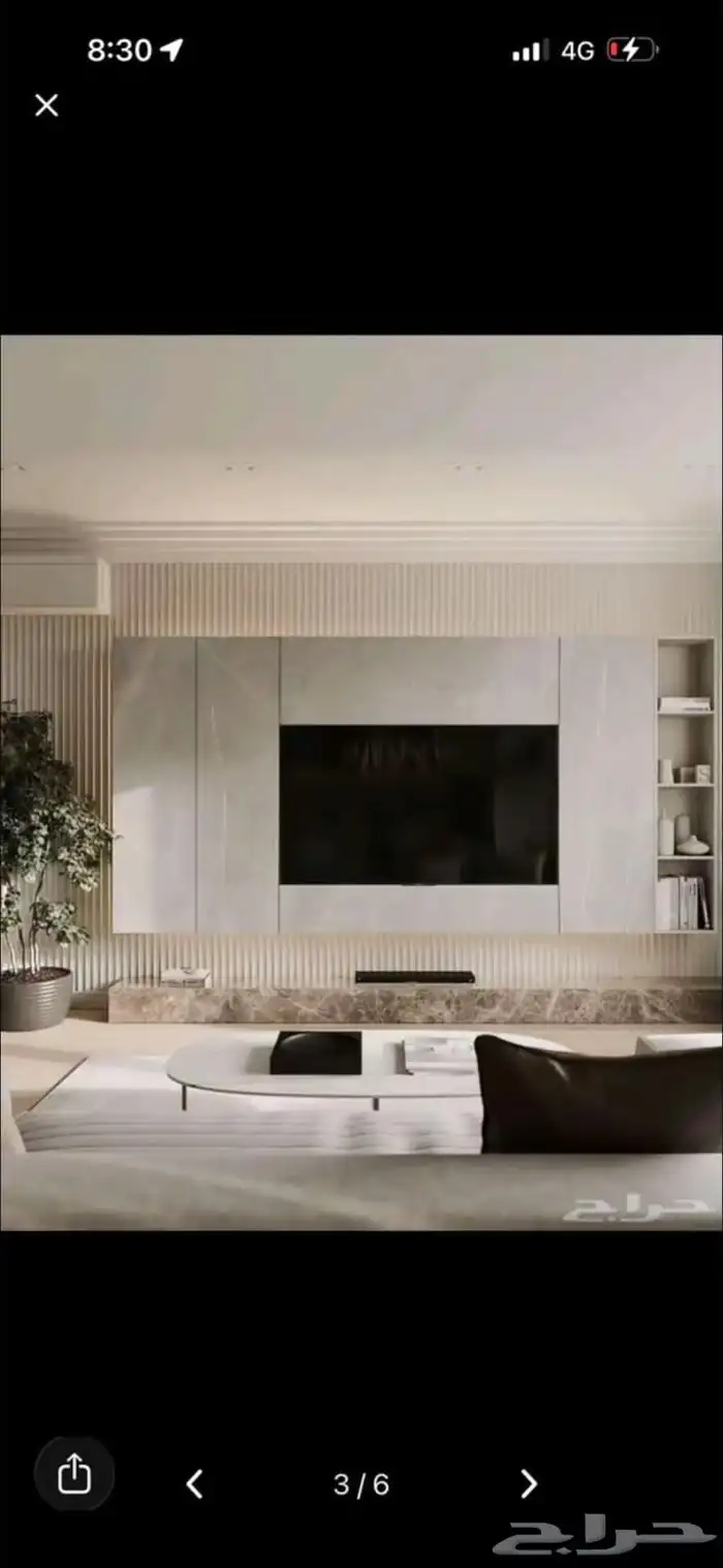 ديكورات داخليه تنسيق مداخل خلفيات شاشه ارضياة باركيه جبس بور 1