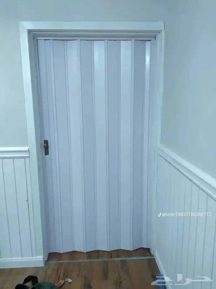 ابواب كرديون سحاب بلاستيك جلد 7