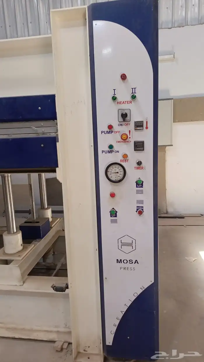 مكبس هيدروليك لورش ومصانع النجاره والاخشاب 1