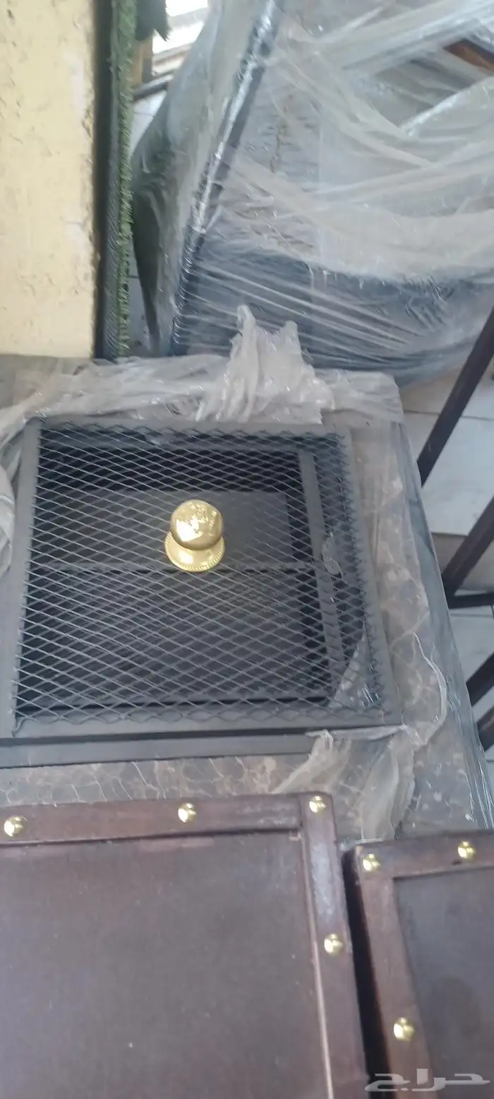 مناقل و حامل حطب سيراميك وحديد 7