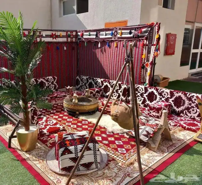 تأجير تراثيات .خيام . اركان تراثيه .زال جلسات طولت .كراسي 4