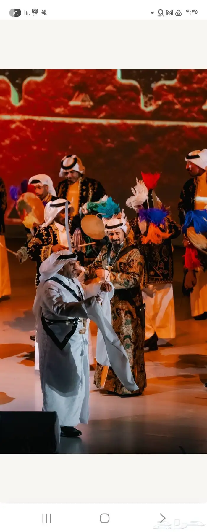 فرقة عرضة نجدية سعودية فاخرة 4