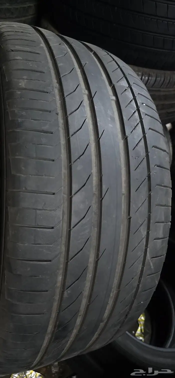 2 كفرات كونتيننتال مقاس 295 40 22 1