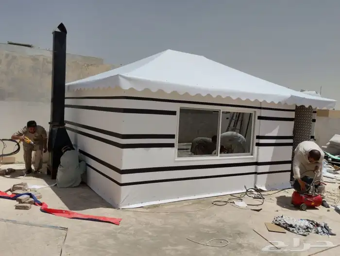 الخيام ملكي عادي بيت غير كماش داخلي خارجي بي 2