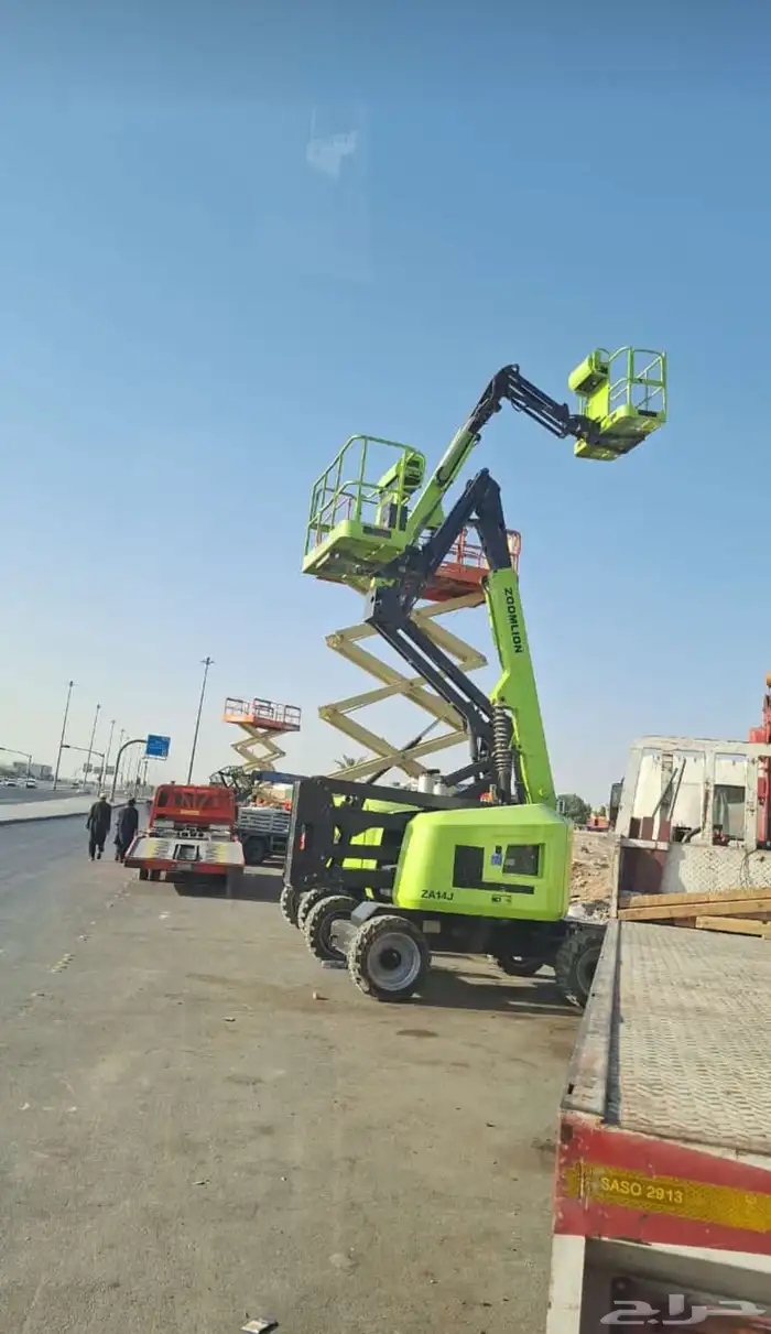 دينات ونش رافعات شوكية مان لفت سيزر لفت كرينات 8