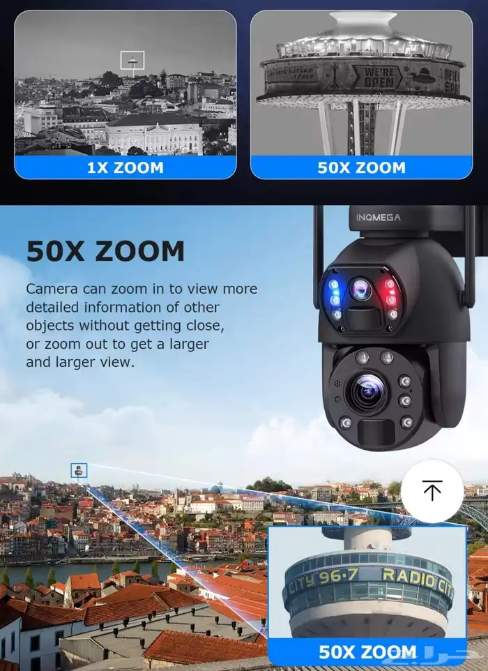 كاميرا مراقبة على الطاقة الشمسية 4g زوم 50x solar camera 1