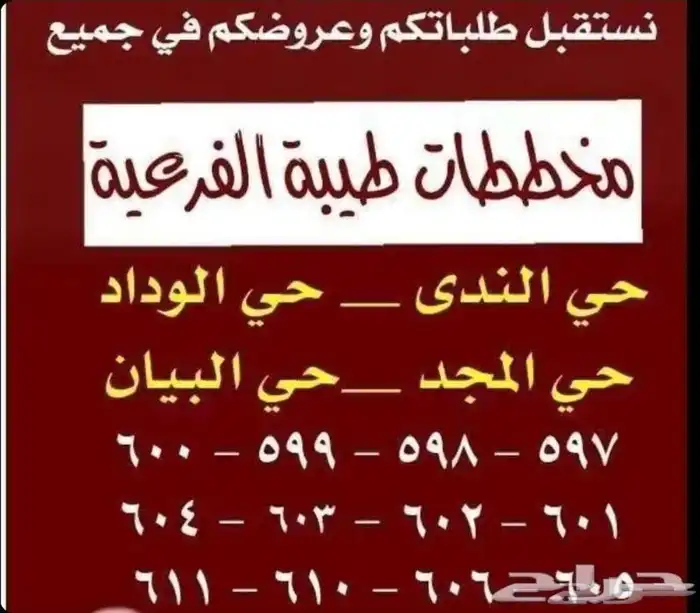 متخصصون في بيع وشراءوتسويق الاراضي في جميع مخططات شمال جده 4