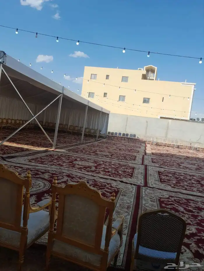 ايجار خيام اوروبي وكنب ومكيفات وجلسات وخيام تراثيه وكنب 4