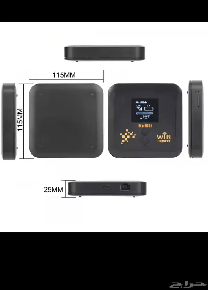 واي فاي متنقل KuWFi 4G LTE جديدة 4