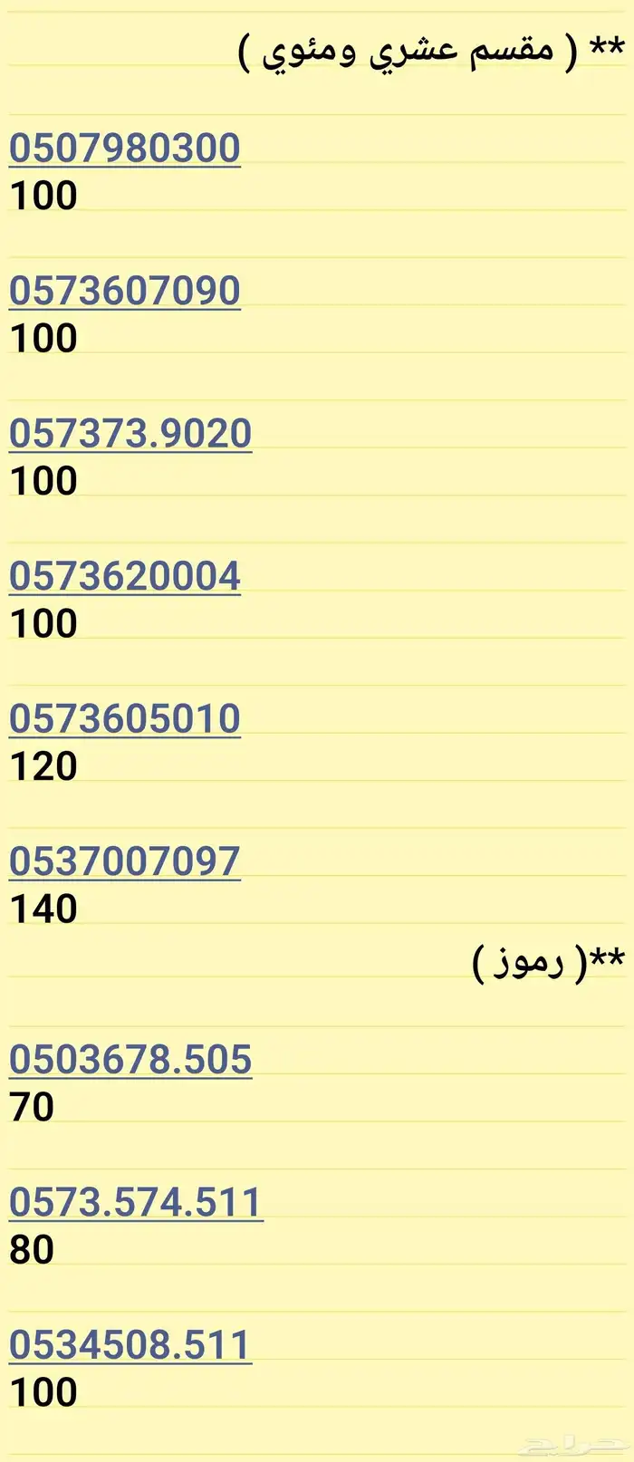 أرقام مميزه رخيصه سوا 3