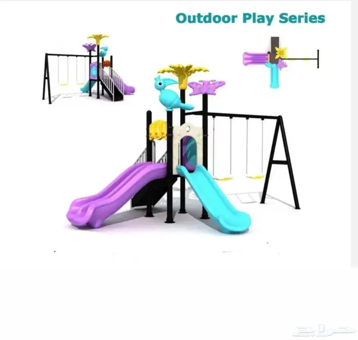 مراجيح وألعاب أطفال مستوردة ضدأ الصدأ 32