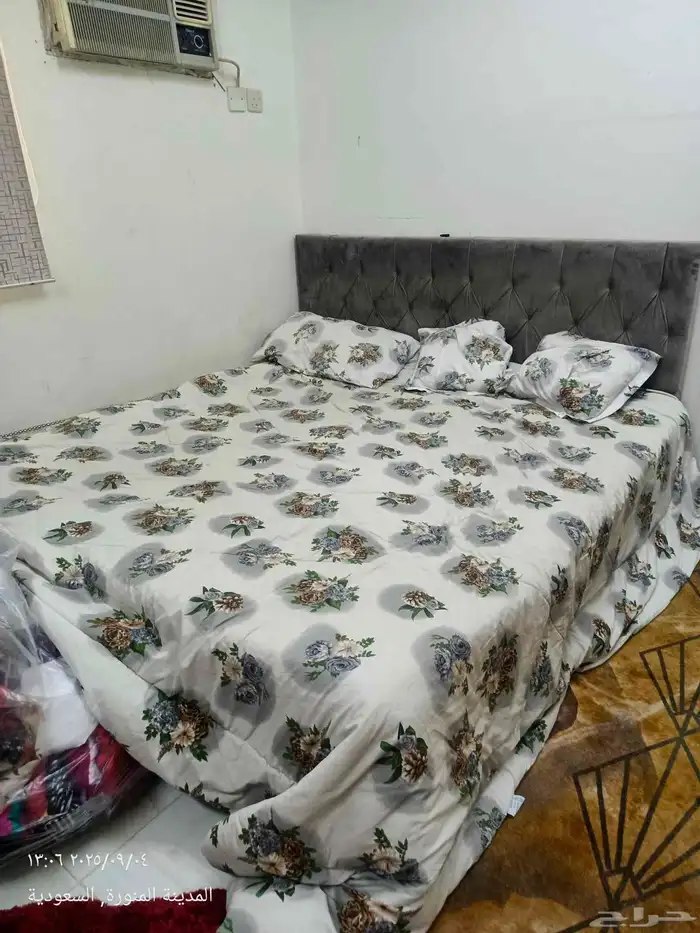 ثلاثه مكيفات وسرير نوم نفرين وتسريحه 4