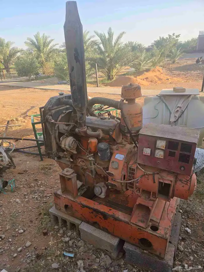 مكينة مولد كهرباء 16 كيلو فيات افيكو ايطالي3سلندر3فاز 2