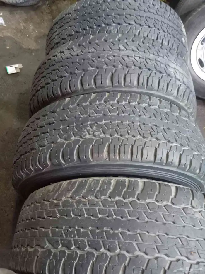 جنوط برادو ديزل حديد سته مسمار اصلي كفرات دلوب يابني مقاس 17 2