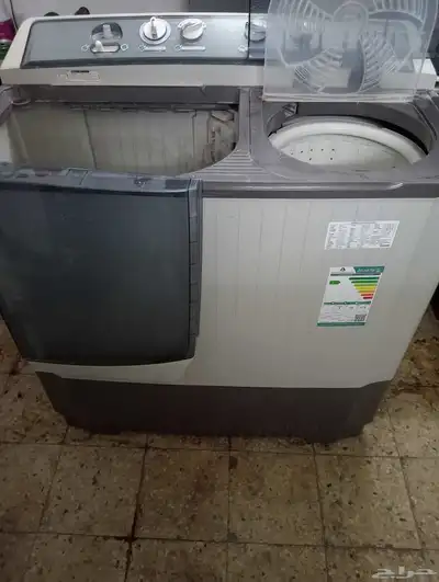 غساله حوضين من LG حجمها 15 كيلو شبه جديد index
