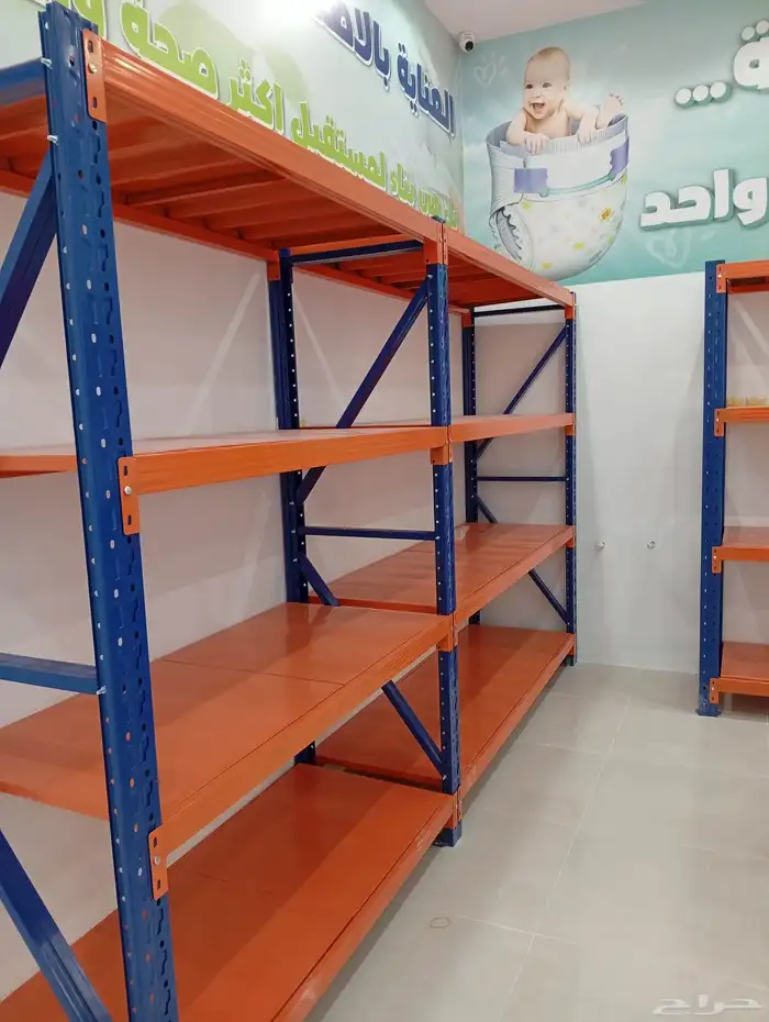 بيع وشراء جميع انواع الرفوف رفوف بقاله رفوف مستودع ثقيل وخف 5
