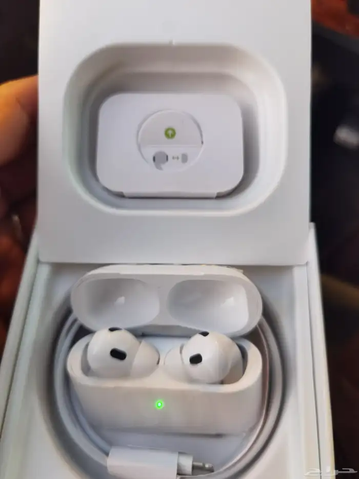 سماعة ابل ايربودز برو الاصدار الجديد ميزت عزل الصوت. 5