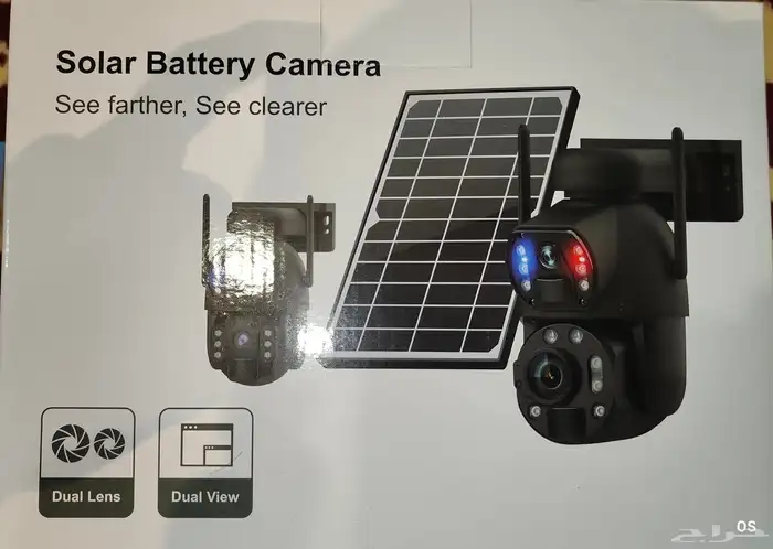 كاميرا مراقبة على الطاقة الشمسية 4g زوم 50x solar camera 5