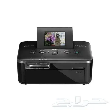 طابعة صور فوتوغرافية كانون شبه جديدة ممتازة جدا بقراطيسها 3