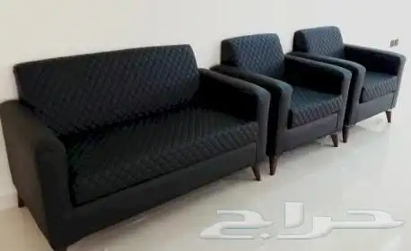 تفصيل وتنجيد كنبات مكتبي جلد 5