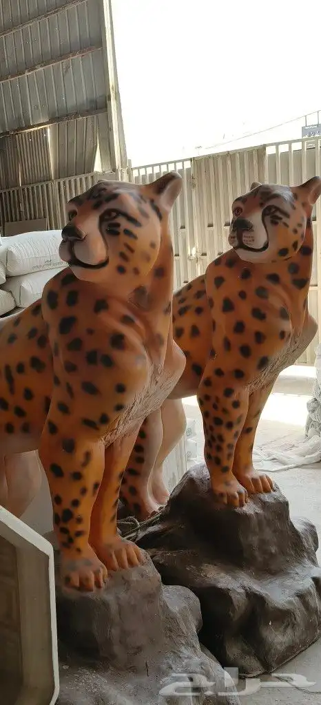 مجسمات ديكورات فايبر جلاس 5