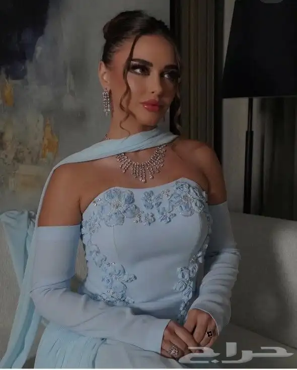 رمز الفستان(5900)  فساتين  فساتين_نسائيه  فايوليت جوري 1