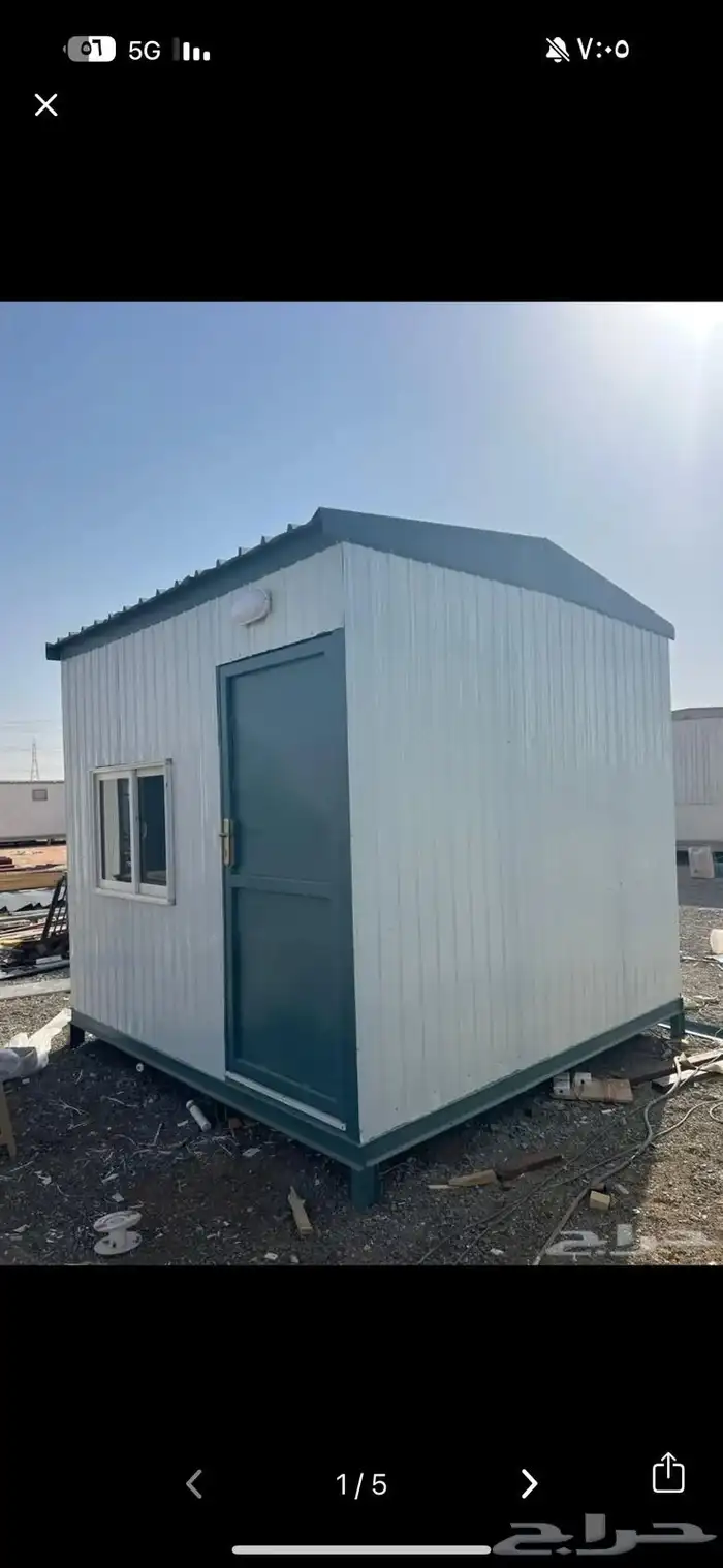 غرف بركسات جاهزه جديده معزوله مقاسات مختلفه 1