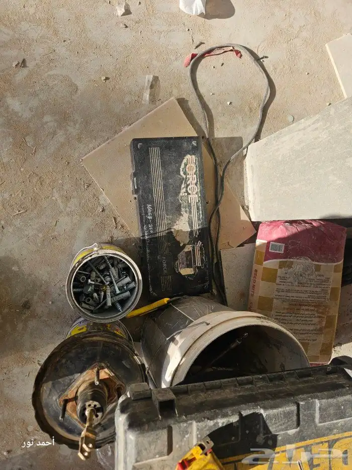 اغراض ورشة حدادة كاملة مكاين لحام كومبرسور دريلات صواريخ 4