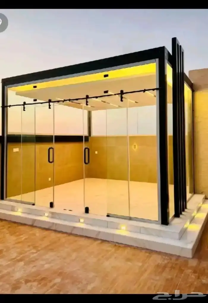 تنسيق حدائق عشب صناعي شلالات مظلات ديكورات نوافير جازان 4