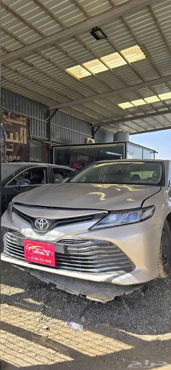 تشليح كامري مديل 2019 تركب من 2018 الى 2024 الون ذهبي 7