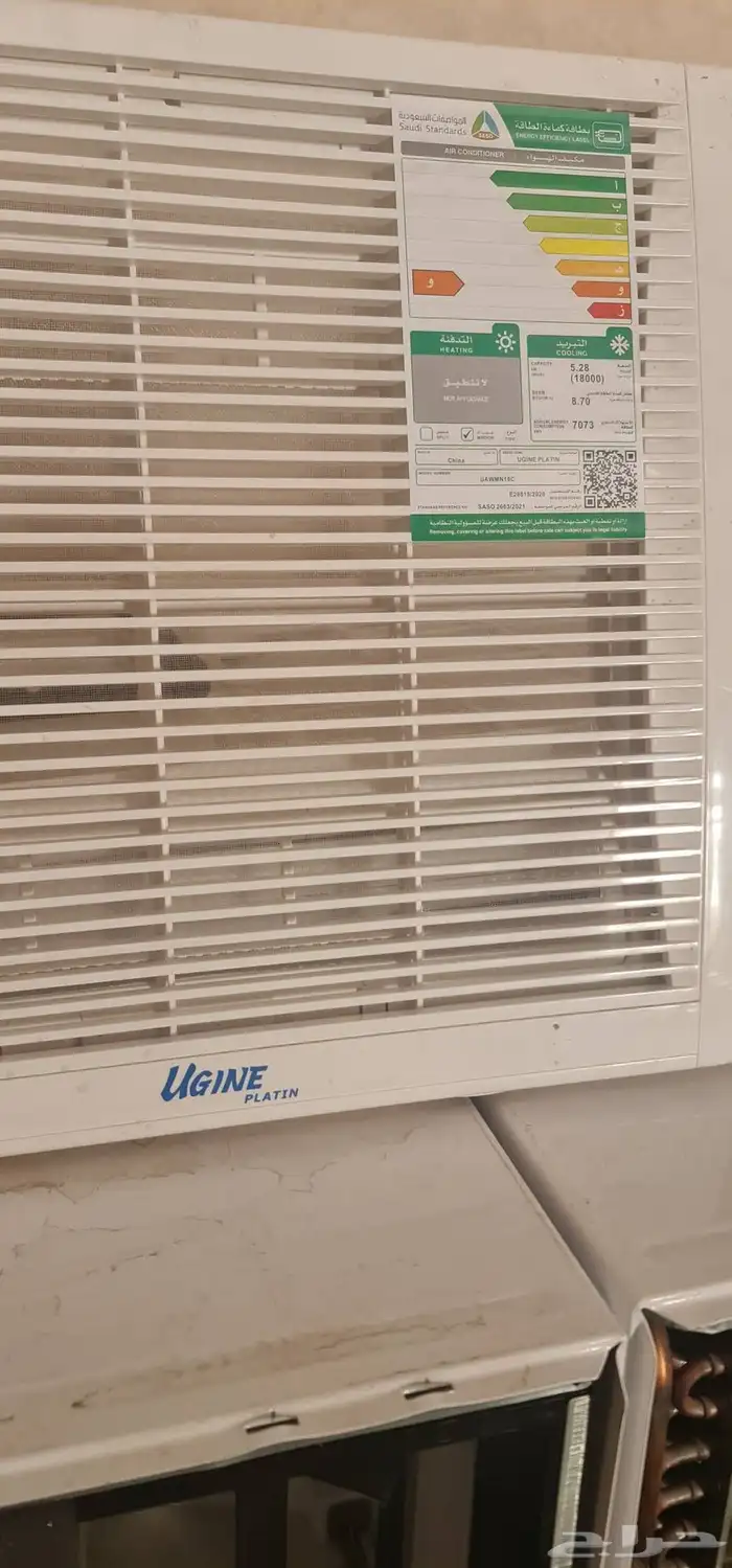 مكيفات عدد 4 جديدة لم تستخدم 1