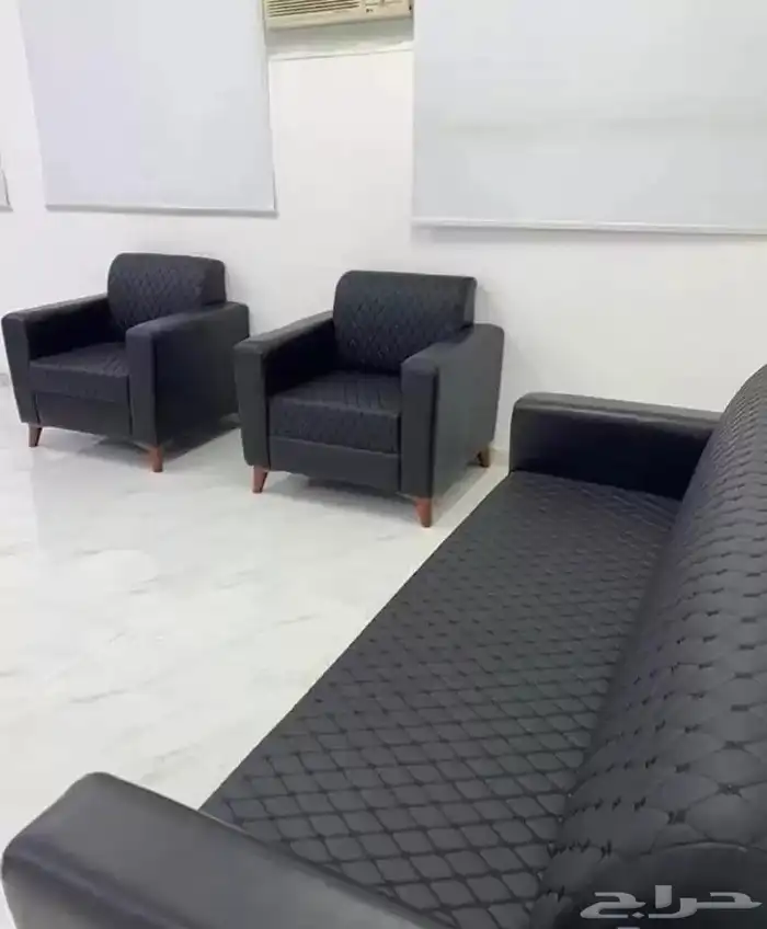 تفصيل وتنجيد كنبات مكتبي جلد 6